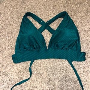 Bundle of green swim tops!